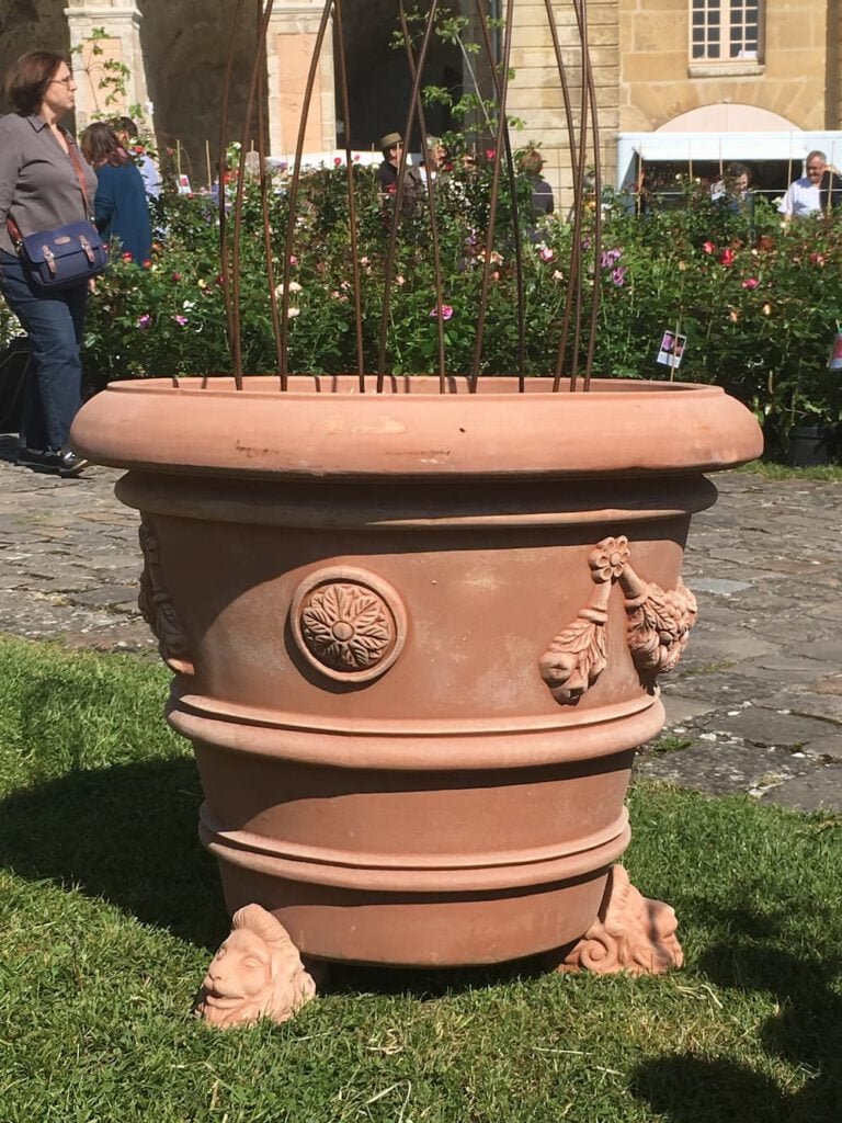 CONCA CON BORDONE FESTONATA en terre cuite de Toscane