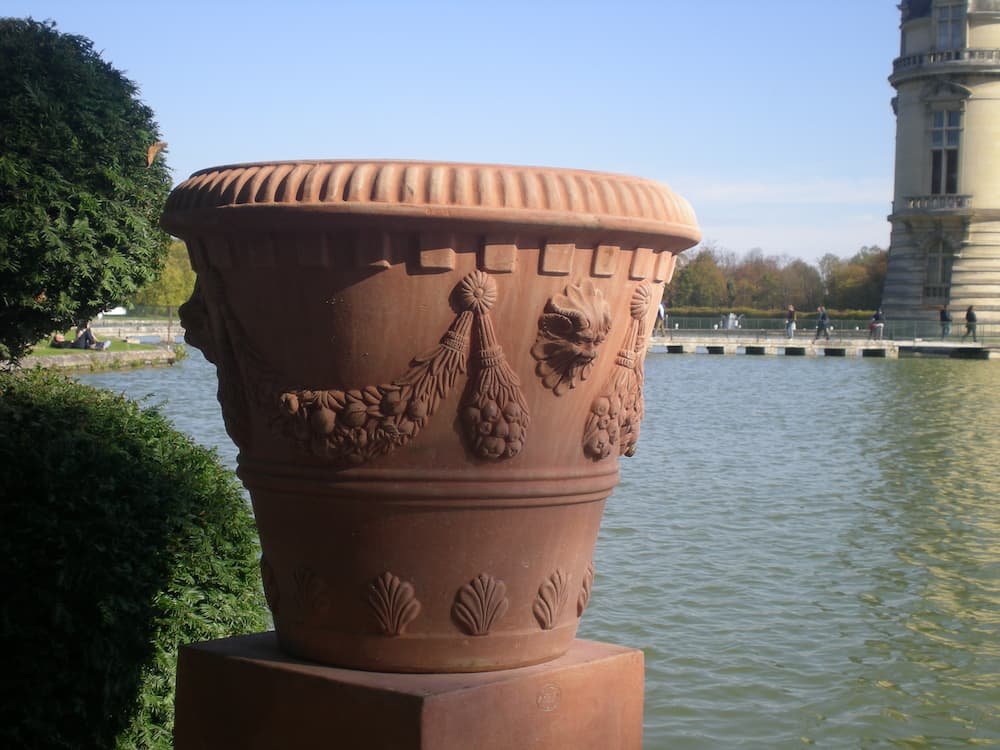 UNE MAISON EN TOSCANE CONCA FESTONATA en terre cuite de Toscane