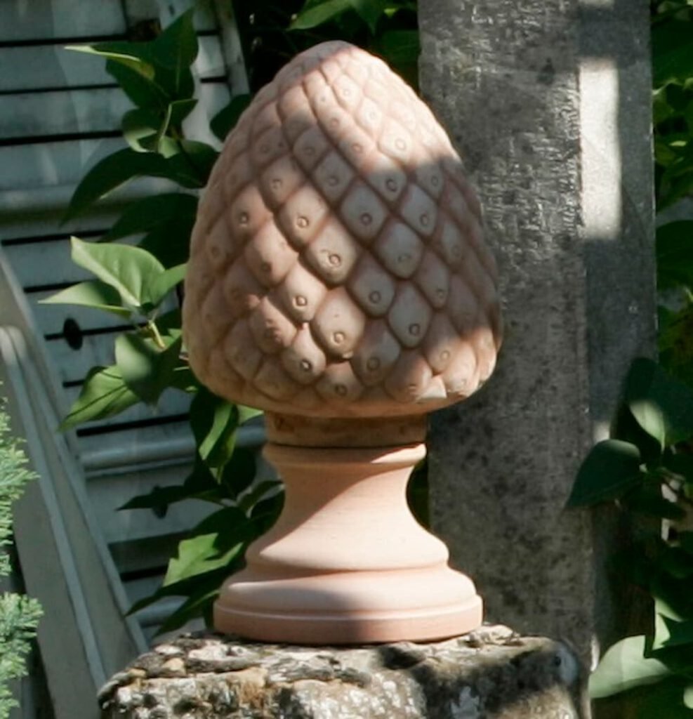 UNE MAISON EN TOSCANE PIGNA BASE TONDA en terre cuite de Toscane