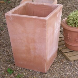 VASO QUADRATTO SENZA BORDO