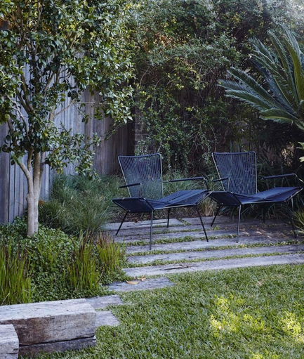 jardin dans l'ombre