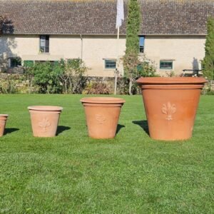 VASO FLORENCE GIGLIO en terre cuite de Toscane - 25