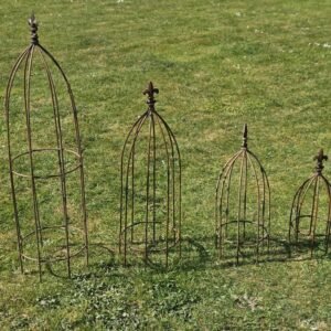 TUTEURS RONDS FLEUR DE LYS